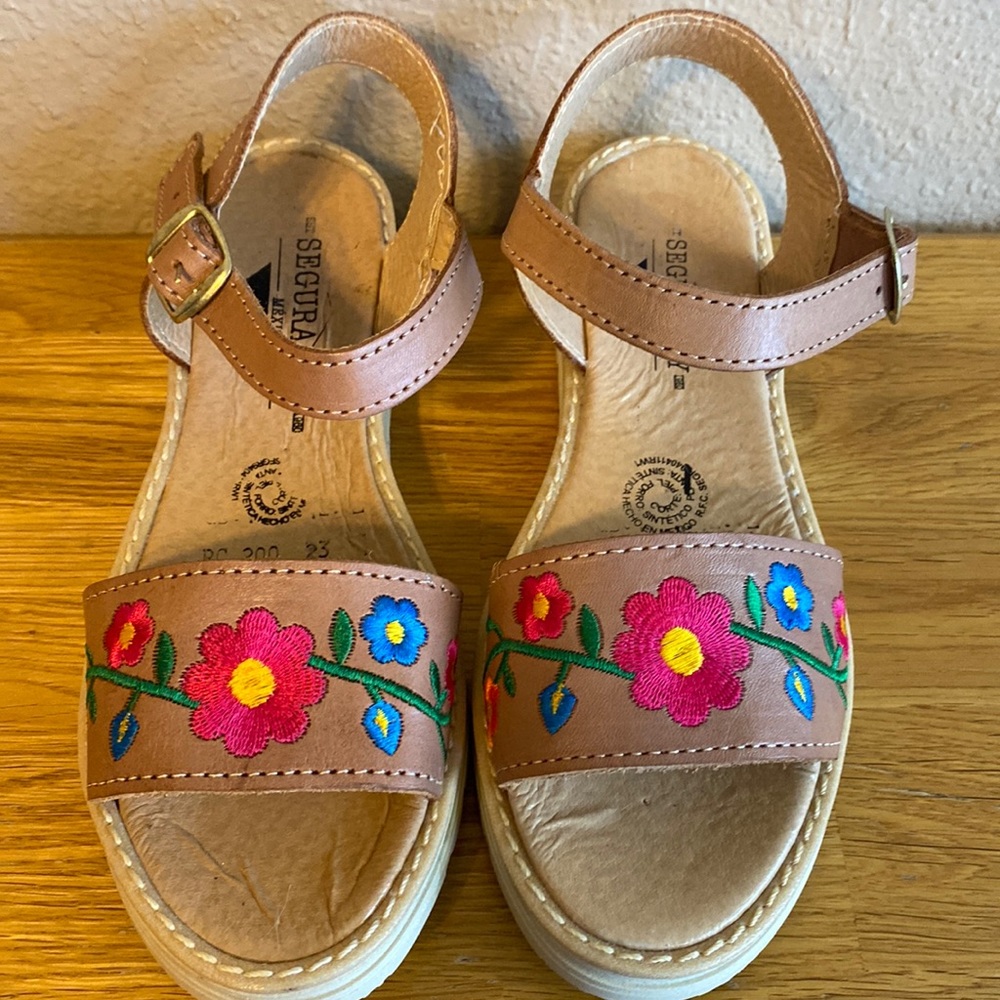 Women’s Authentic Mexican Huaraches Sandals Size 6
